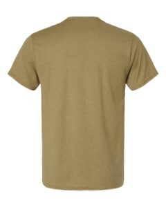 Hanes 4980 Unisex Perfect-T T-Shirt – Brown Sugar Heather (back)