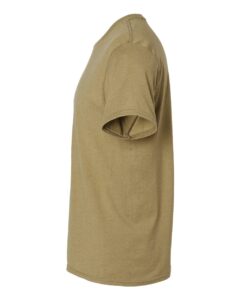 Hanes 4980 Unisex Perfect-T T-Shirt – Brown Sugar Heather (side)