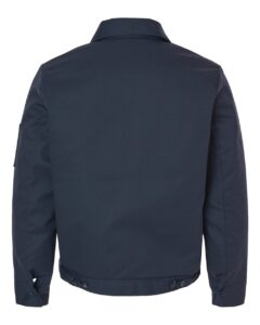Dickies TJ55 Unisex Insulated Industrial Eisenhower Jacket – Dark Navy (back)
