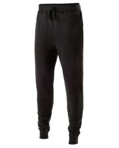 Holloway 229548 Unisex Fleece Joggers – Black