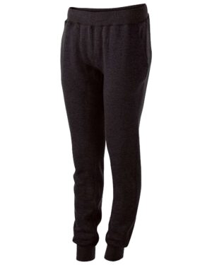 Holloway 229748 Women’s Fleece Joggers – Black