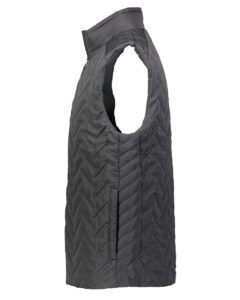 Holloway 229513 Men’s Repreve® Eco Quilted Vest – Carbon (side)