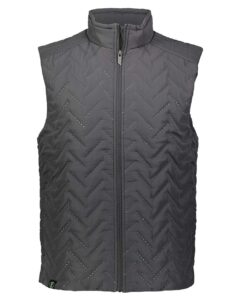 Holloway 229513 Men’s Repreve® Eco Quilted Vest – Carbon