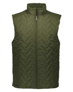 Holloway 229513 Men’s Repreve® Eco Quilted Vest – Olive