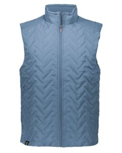 Holloway 229513 Men’s Repreve® Eco Quilted Vest – Storm