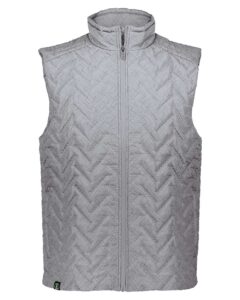 Holloway 229513 Men’s Repreve® Eco Quilted Vest – Tundra Haze Print