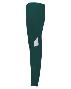 Holloway 229580 Men’s Limitless Sweatpants – Dark Green/ White (side)