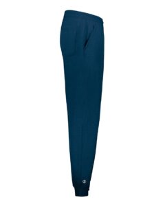 Holloway 229648 Youth Fleece Joggers – Navy (side)