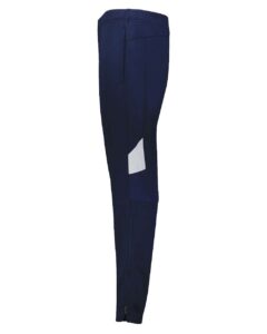 Holloway 229680 Youth Limitless Sweatpants – Navy/ White (side)