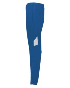 Holloway 229680 Youth Limitless Sweatpants – Royal/ White (side)