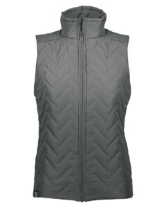 Holloway 229713 Women’s Repreve® Eco Quilted Vest – Carbon