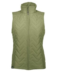 Holloway 229713 Women’s Repreve® Eco Quilted Vest – Olive