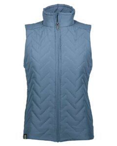 Holloway 229713 Women’s Repreve® Eco Quilted Vest – Storm