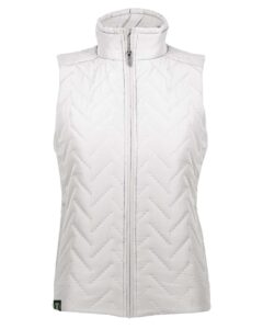 Holloway 229713 Women’s Repreve® Eco Quilted Vest – White