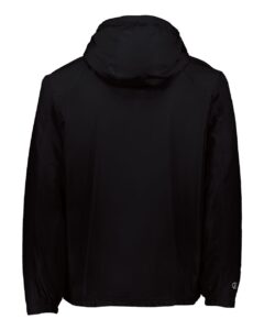 Holloway 229111 Men’s Homefield Hooded Jacket – Black (back)
