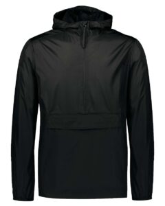 Holloway 229534 Men’s Packable Quarter-Zip Jacket – Black