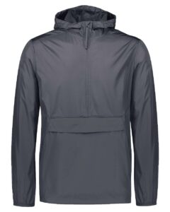 Holloway 229534 Men’s Packable Quarter-Zip Jacket – Carbon