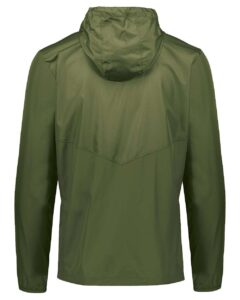 Holloway 229534 Men’s Packable Quarter-Zip Jacket – Olive (back)