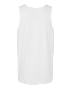 Gildan 64200 Unisex Softstyle® Tank Top – White (back)