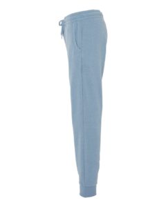 Independent Trading Co. PRM20PNT Women’s California Wave Wash Sweatpants – Misty Blue (side)
