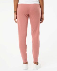 Independent Trading Co. PRM20PNT Women’s California Wave Wash Sweatpants – Dusty Rose (on model back)