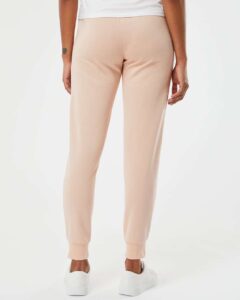 Independent Trading Co. PRM20PNT Women’s California Wave Wash Sweatpants – Blush (on model back)