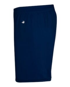 Badger 4146 Men’s B-Core 5″ Pocketed Shorts – Navy (side)